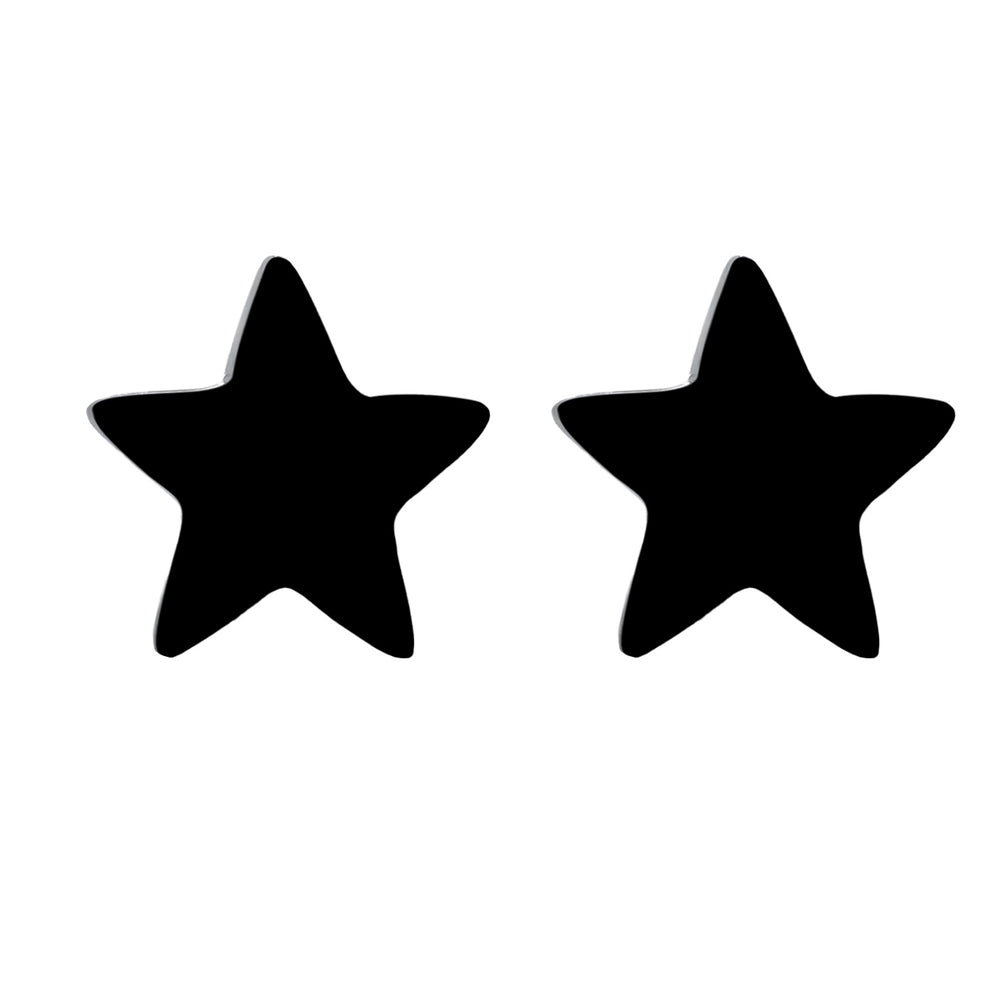Star stud earrings