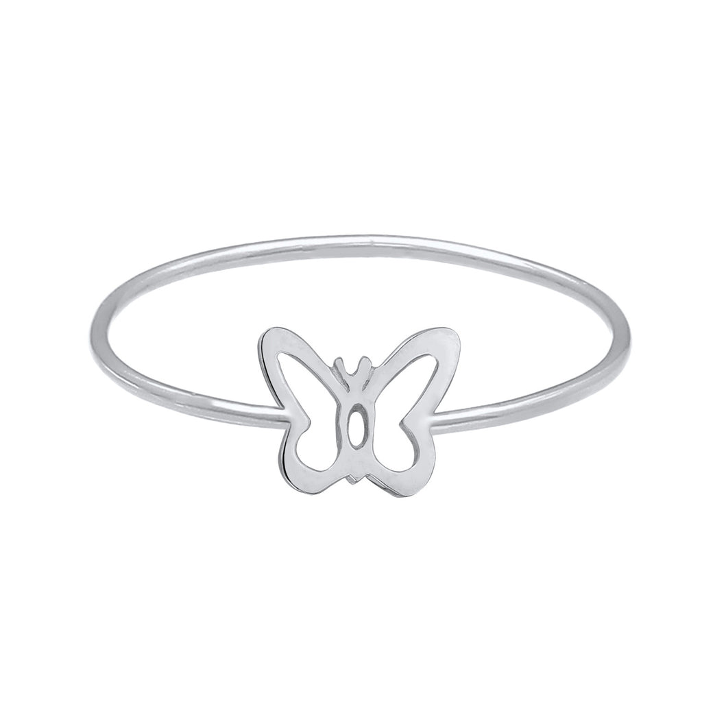 Silber - Elli | Ring Schmetterling | 925er Sterling Silber