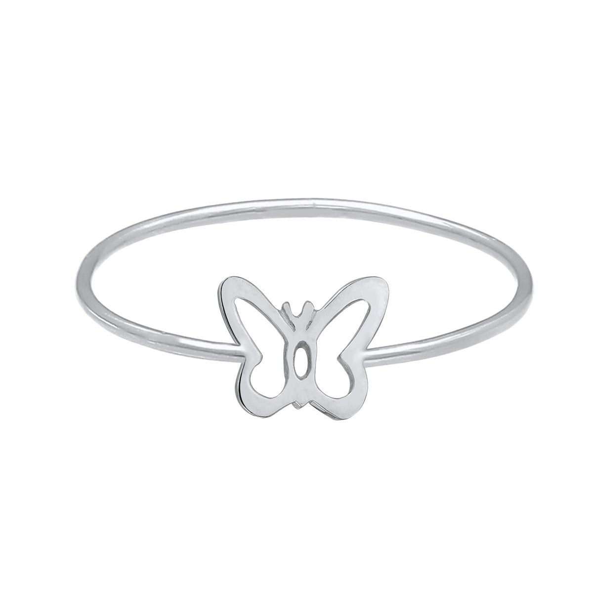 Silber - Elli | Ring Schmetterling | 925er Sterling Silber