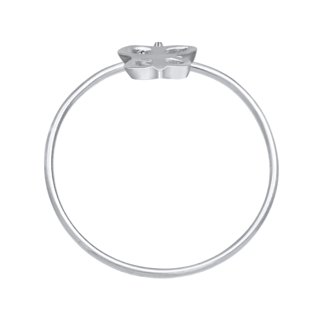 Silber - Elli | Ring Schmetterling | 925er Sterling Silber