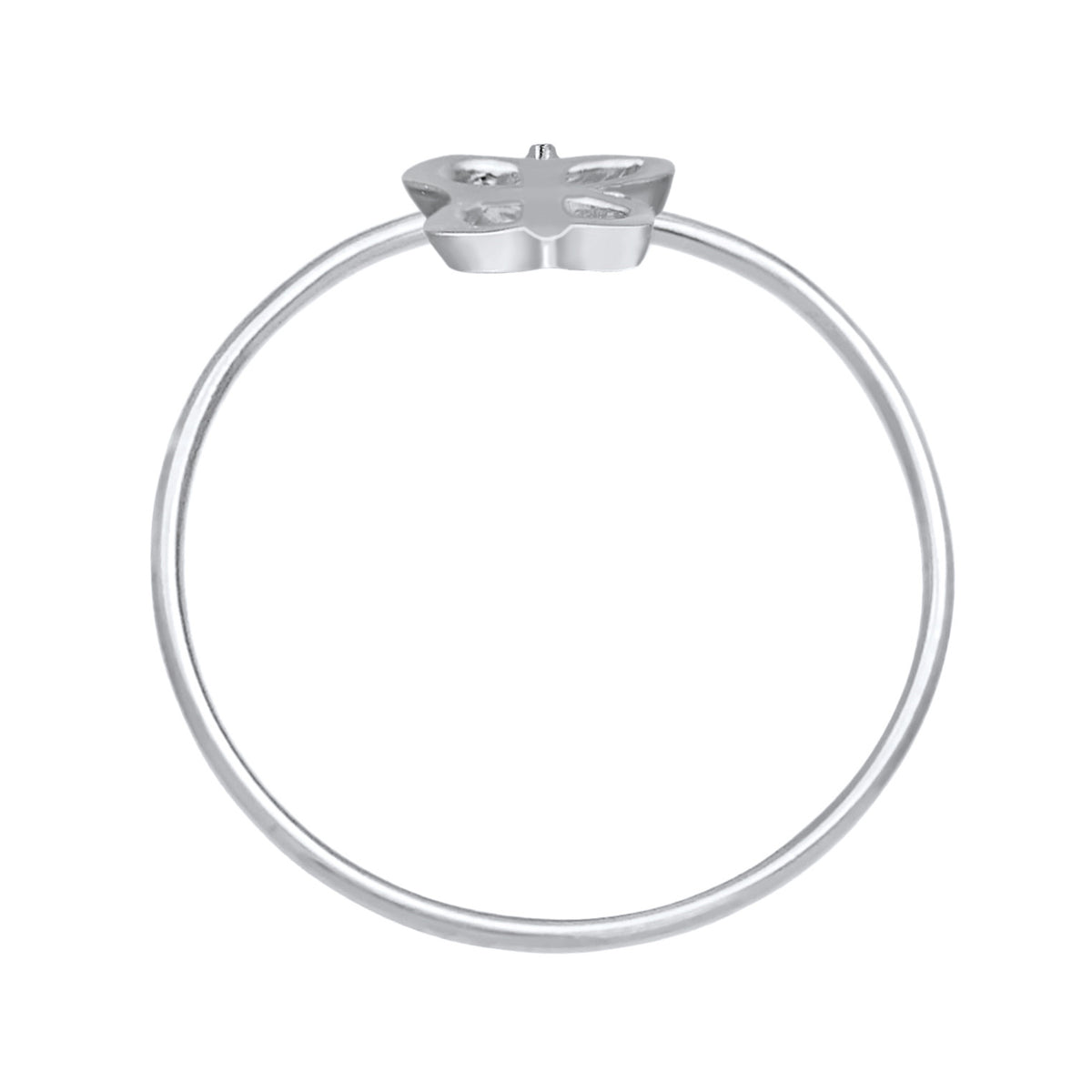 Silber - Elli | Ring Schmetterling | 925er Sterling Silber