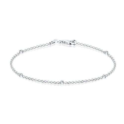 Weiß - Elli | Armband | Mit Kristallen von Swarovski® (Weiß) | 925er Sterling Silber
