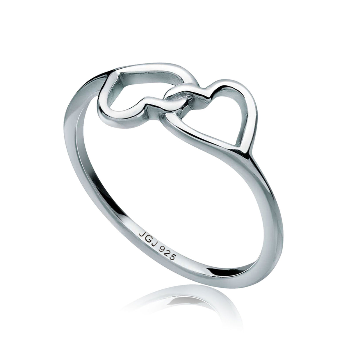 Silber - Elli | Ring Herz | 925er Sterling Silber