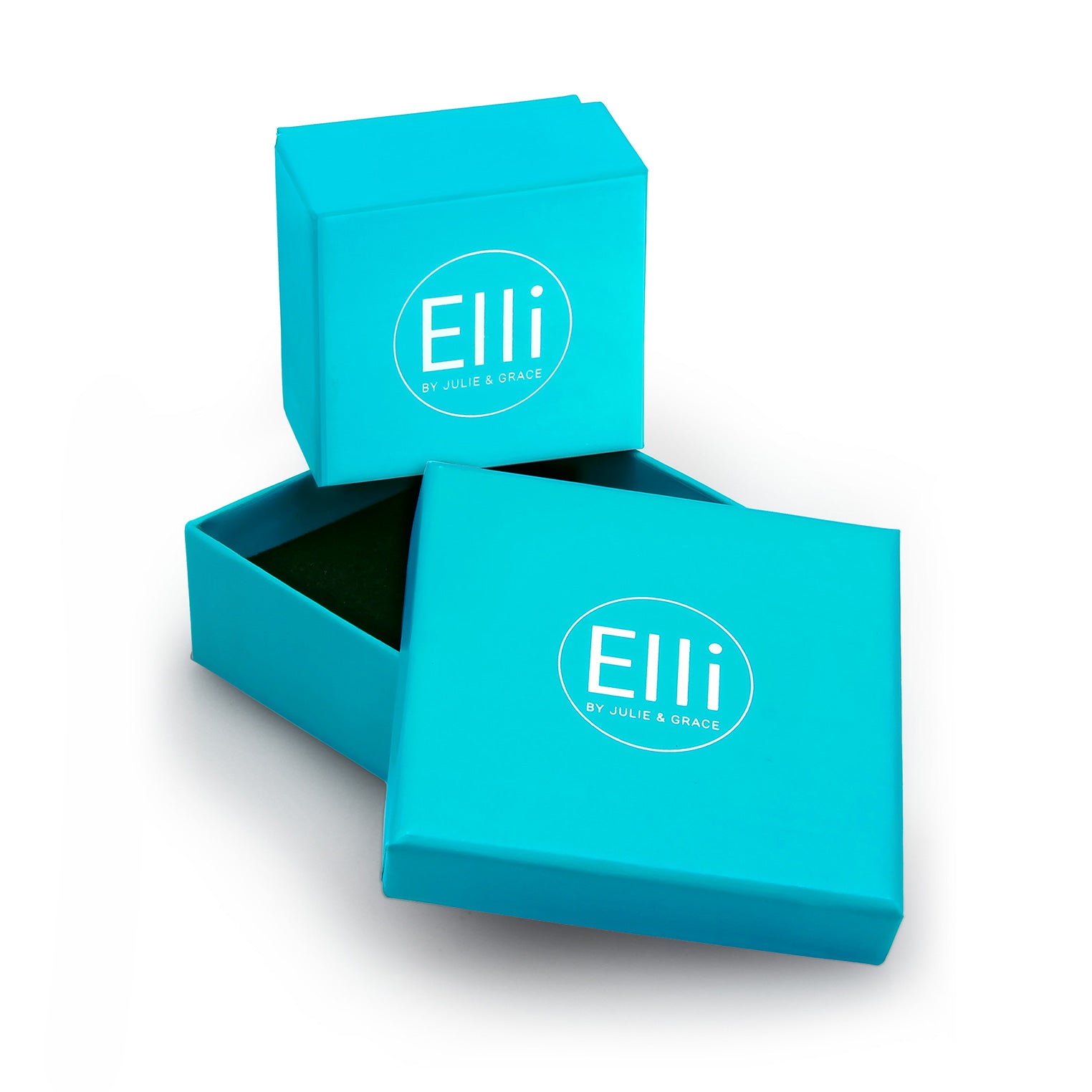Bunt - Elli | Ohrringset | Mit Kristallen von Swarovski® (Hellblau) | 925er Sterling Silber