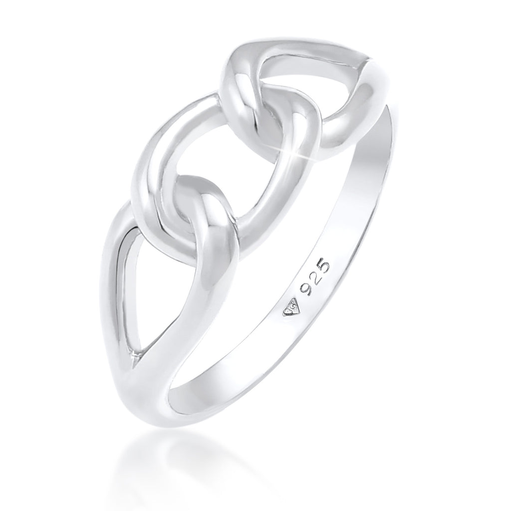 Silber - Elli | Ring Knoten | 925er Sterling Silber