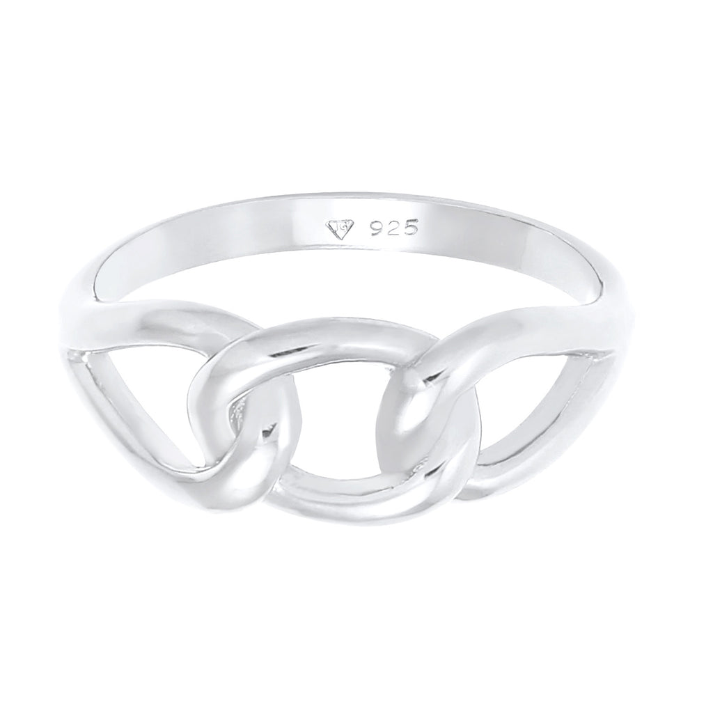Silber - Elli | Ring Knoten | 925er Sterling Silber