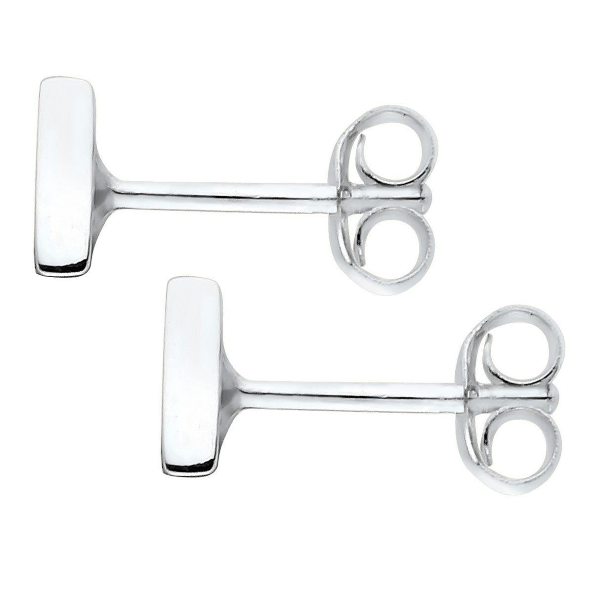 Silber - Elli | Ohrstecker Dreieck | 925er Sterling Silber