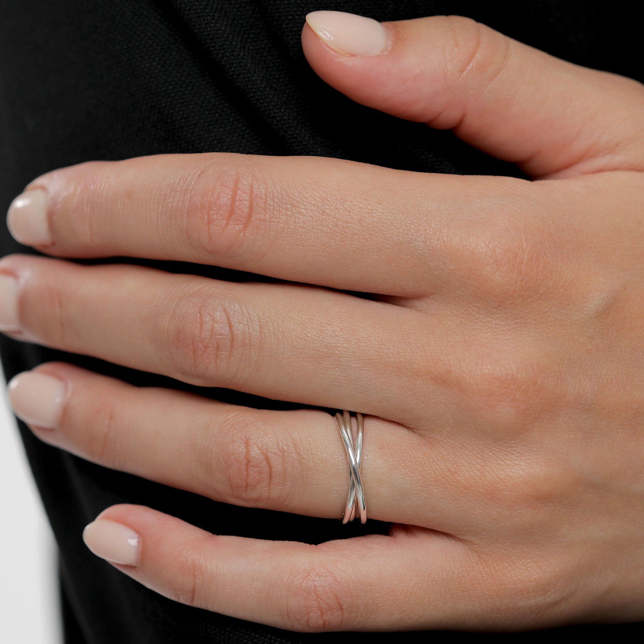 Silber - Elli | Wickelring | 925er Sterling Silber