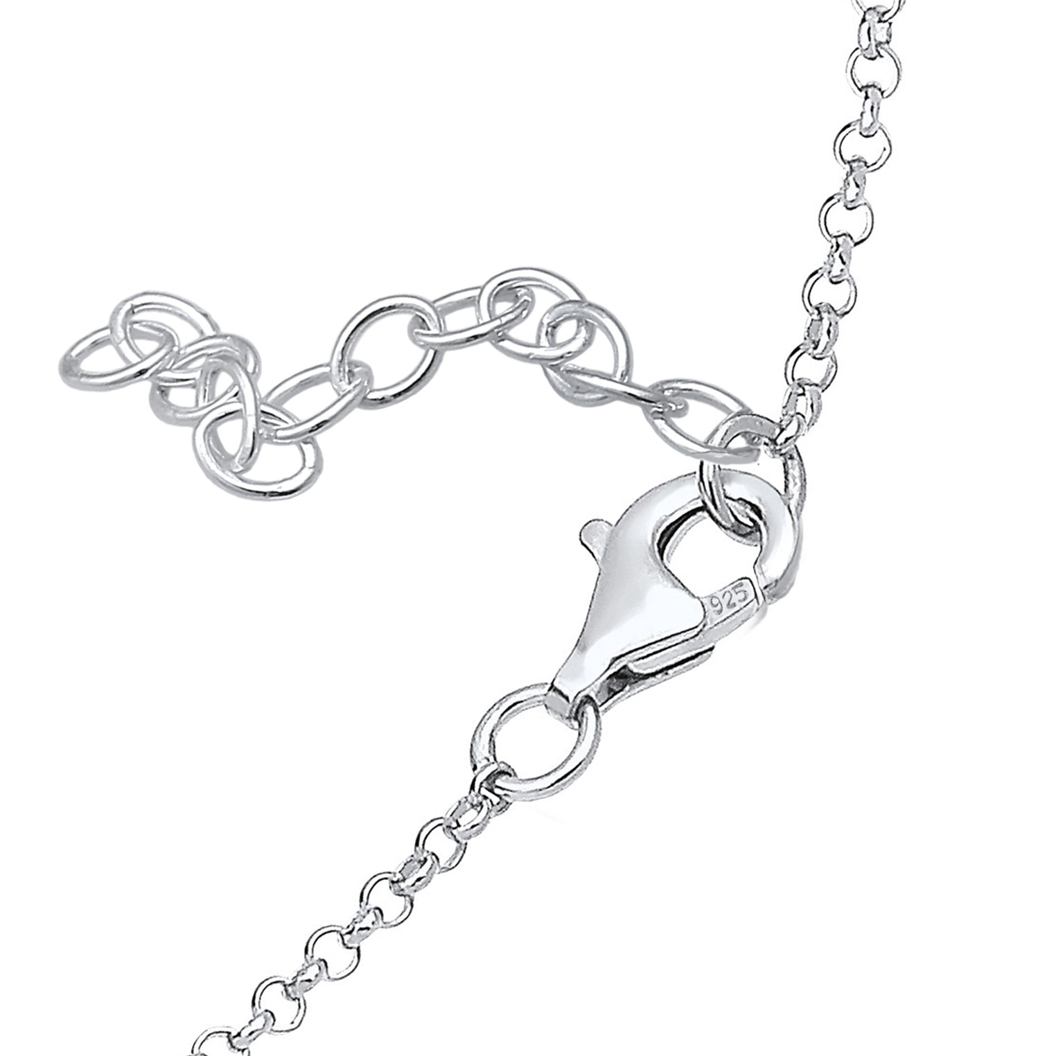 Silber - Elli DIAMONDS | Armband Schleife | Diamant ( Weiß, 0,015 ct ) | 925er Sterling Silber