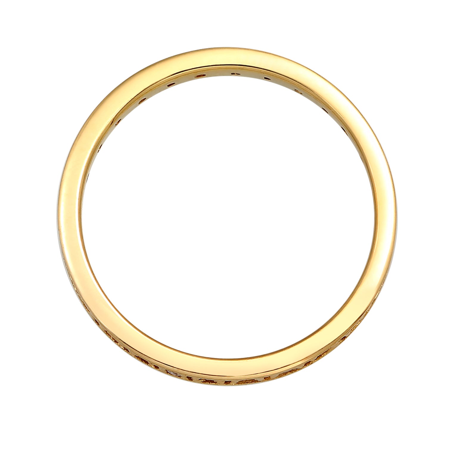 Gold - Elli DIAMONDS | Verlobungsring | Diamant ( Weiß, 0,14 ct ) | 585 Gelbgold