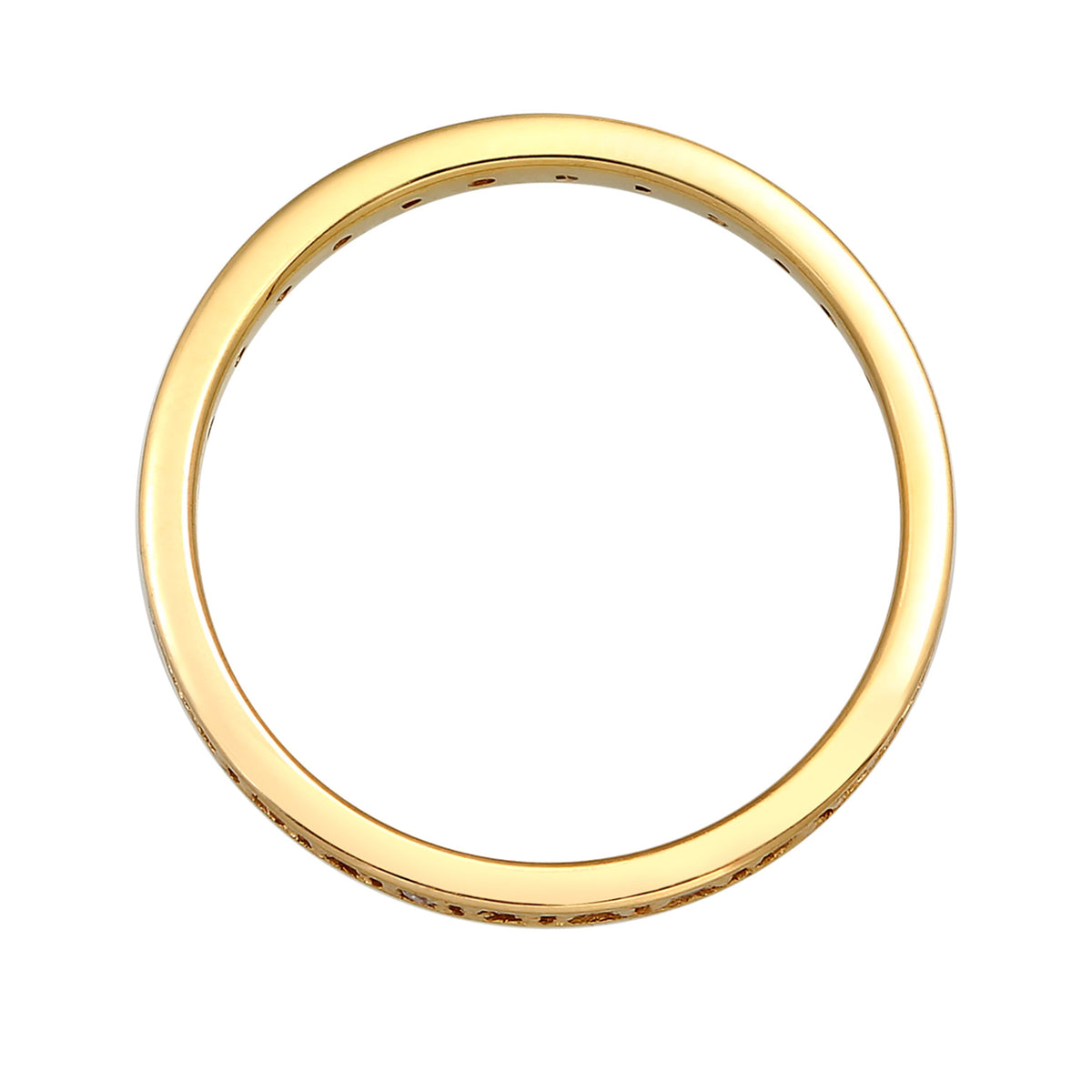 Gold - Elli DIAMONDS | Verlobungsring | Diamant ( Weiß, 0,14 ct ) | 585 Gelbgold