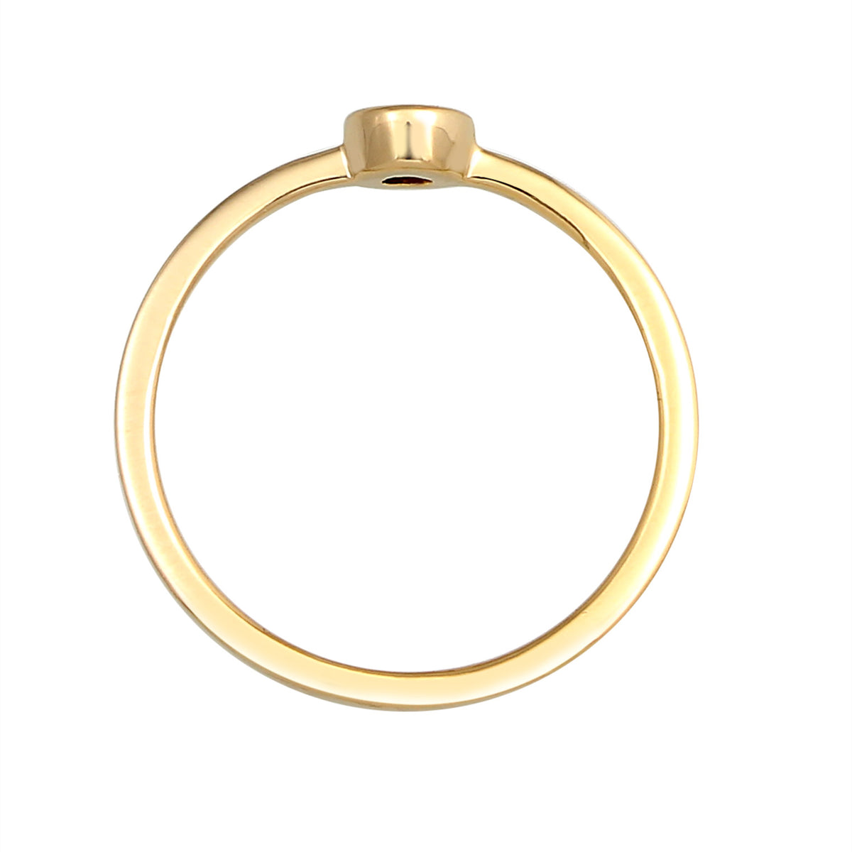 Weiß - Elli DIAMONDS | Verlobungsring | Diamant ( Weiß, 0,06 ct ) | 585 Gelbgold