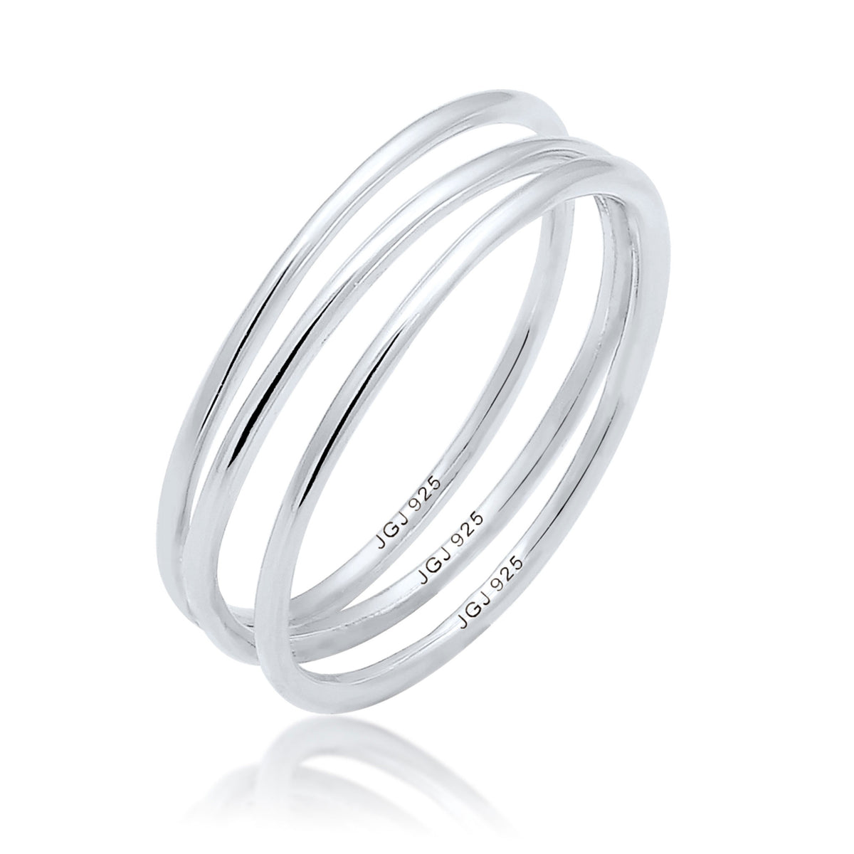 Silber - Elli | Ring Spirale | 925er Sterling Silber