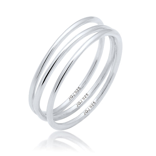 Silber - Elli | Ring Spirale | 925er Sterling Silber