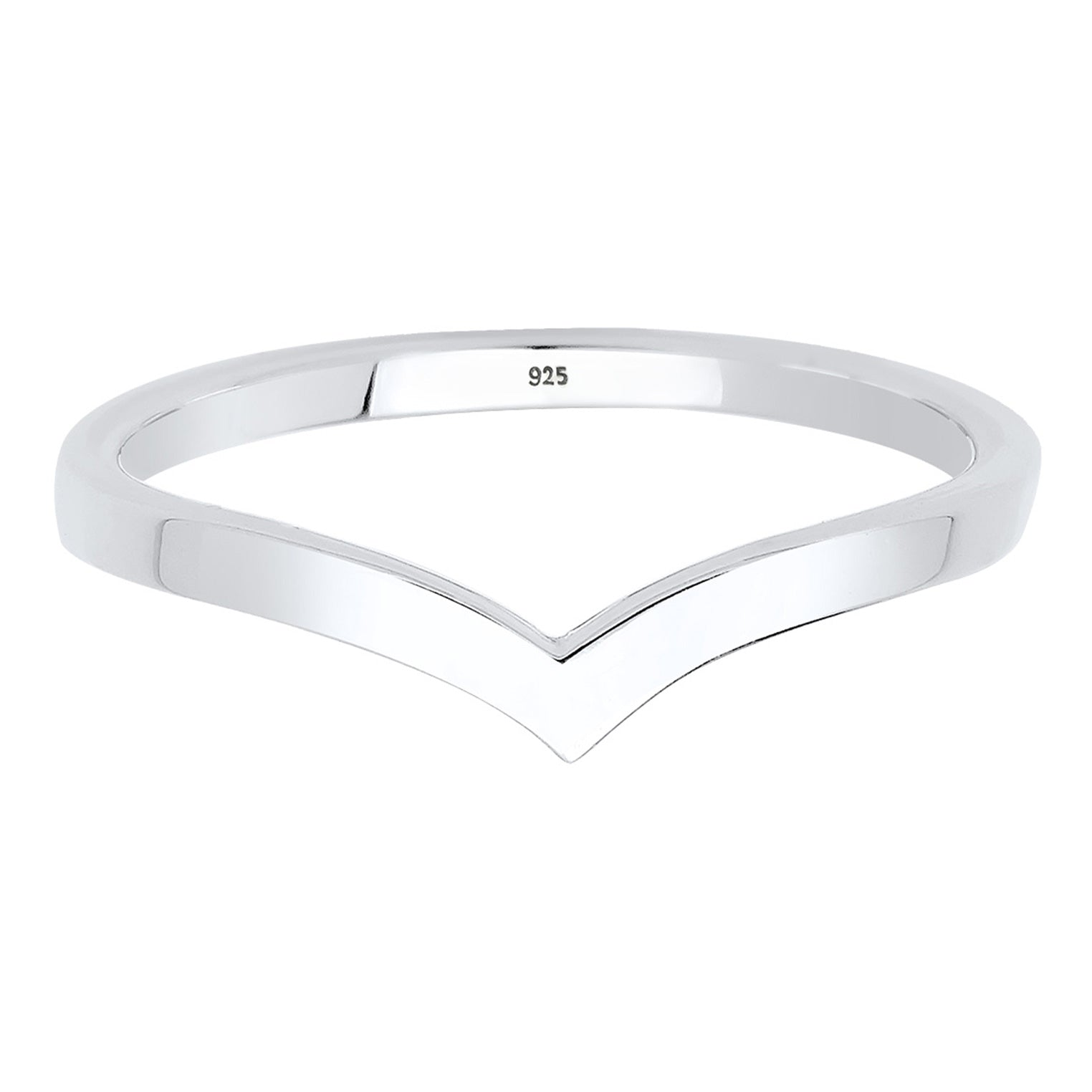 Silber - Elli | Ring V-Stacking | 925 Sterling Silber