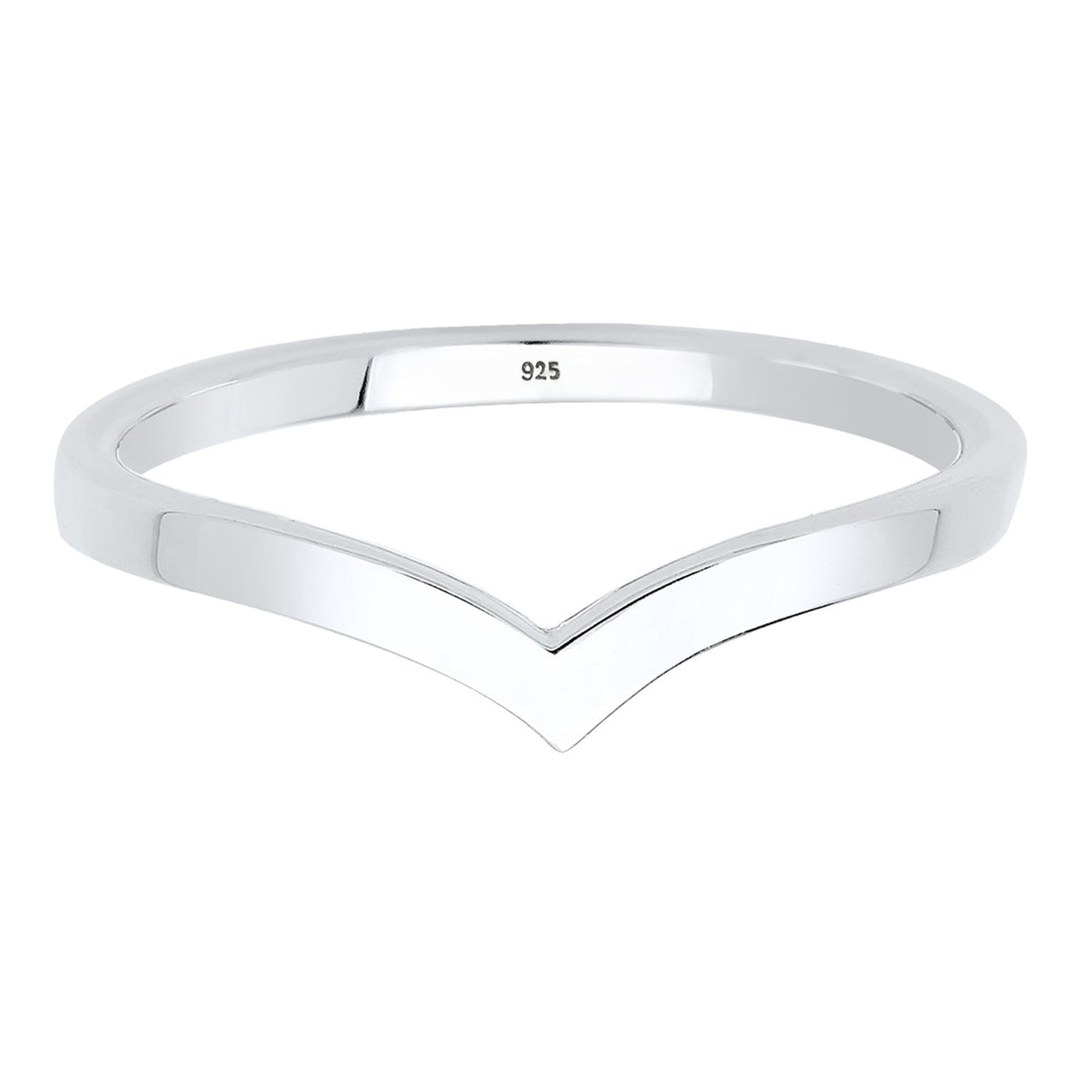 Silber - Elli | Ring V-Stacking | 925 Sterling Silber
