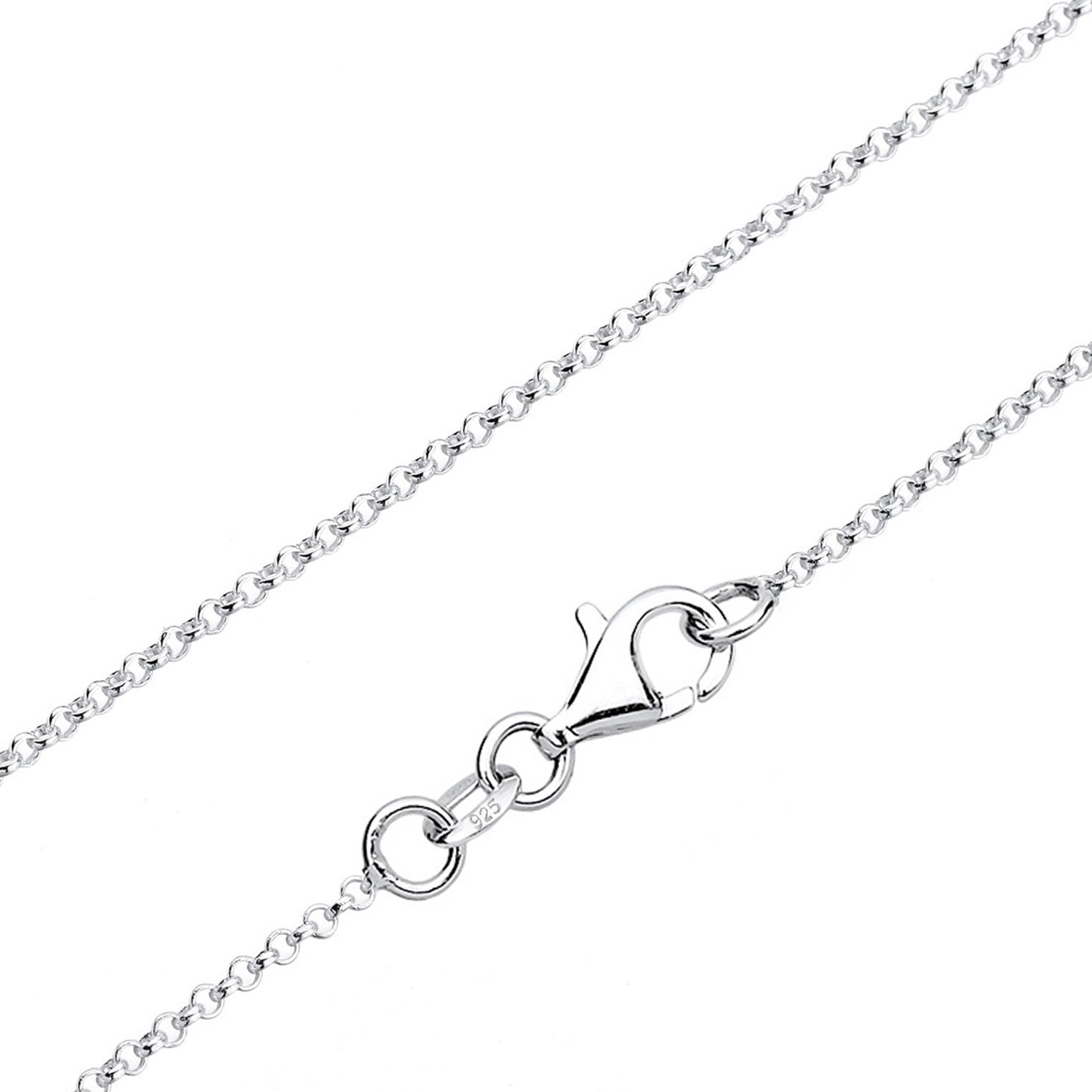 Halskette Hufeisen | Zirkonia ( Weiß ) – Elli Jewelry