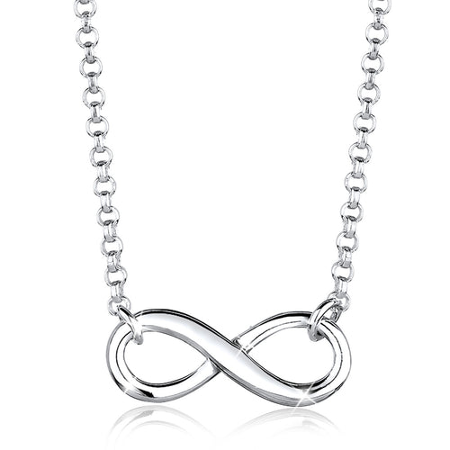 Silber - Elli | Halskette Infinity | 925er Sterling Silber