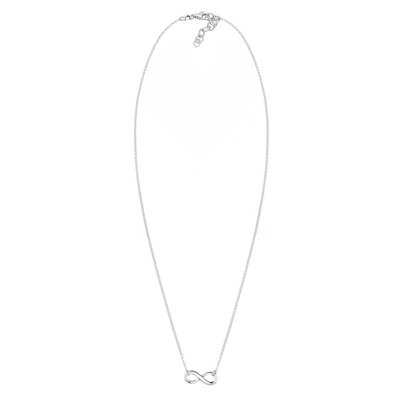 Silber - Elli | Halskette Infinity | 925er Sterling Silber