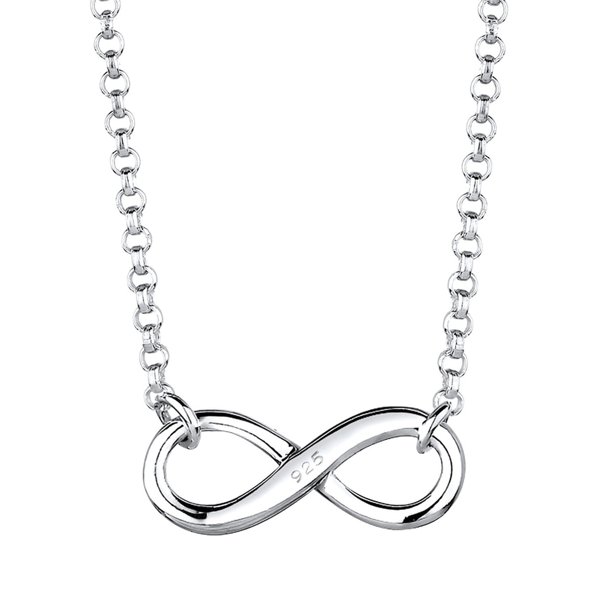 Silber - Elli | Halskette Infinity | 925er Sterling Silber