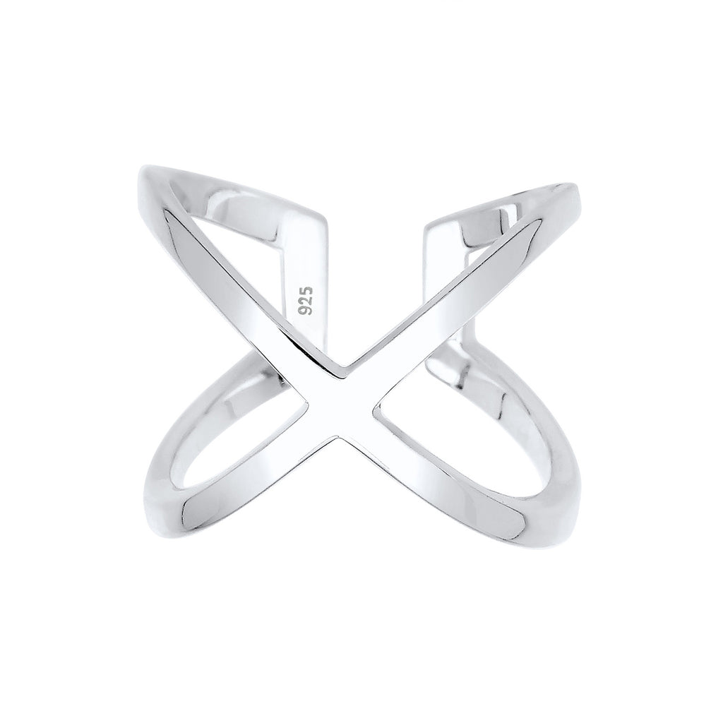 Silber - Elli | Ring Geo | 925er Sterling Silber