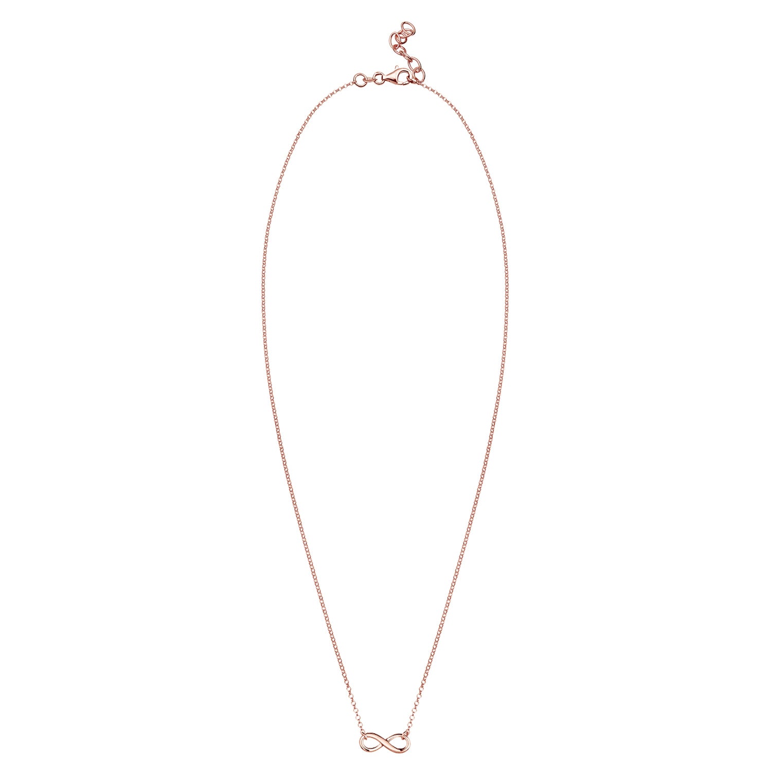 Roségold - Elli | Halskette Infinity | 925 Sterling Silber Rosegold