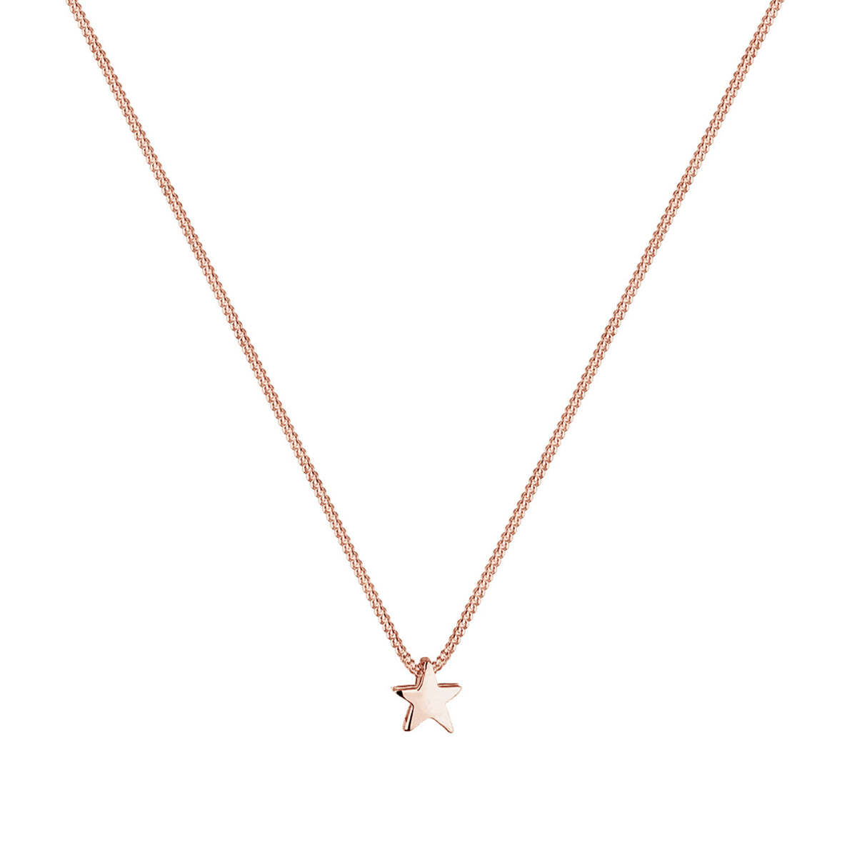 Roségold - Elli | Halskette Stern Astro | 925 Sterling Silber Rosegold
