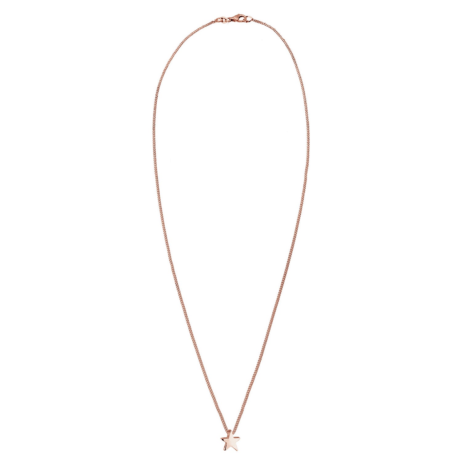 Roségold - Elli | Halskette Stern Astro | 925 Sterling Silber Rosegold