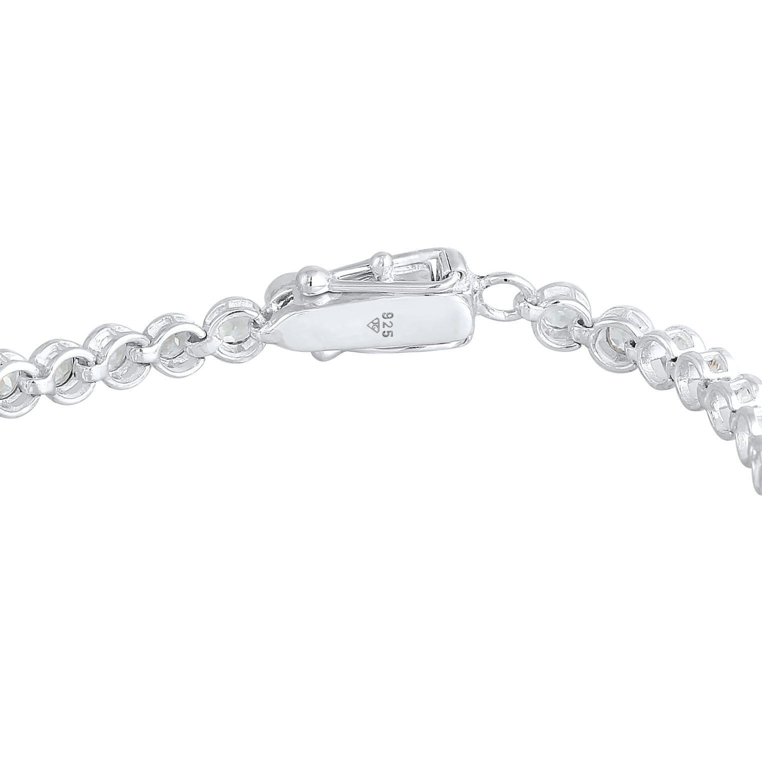 Weiß - Elli PREMIUM | Armband | Topas (Weiß) | 925er Sterling Silber