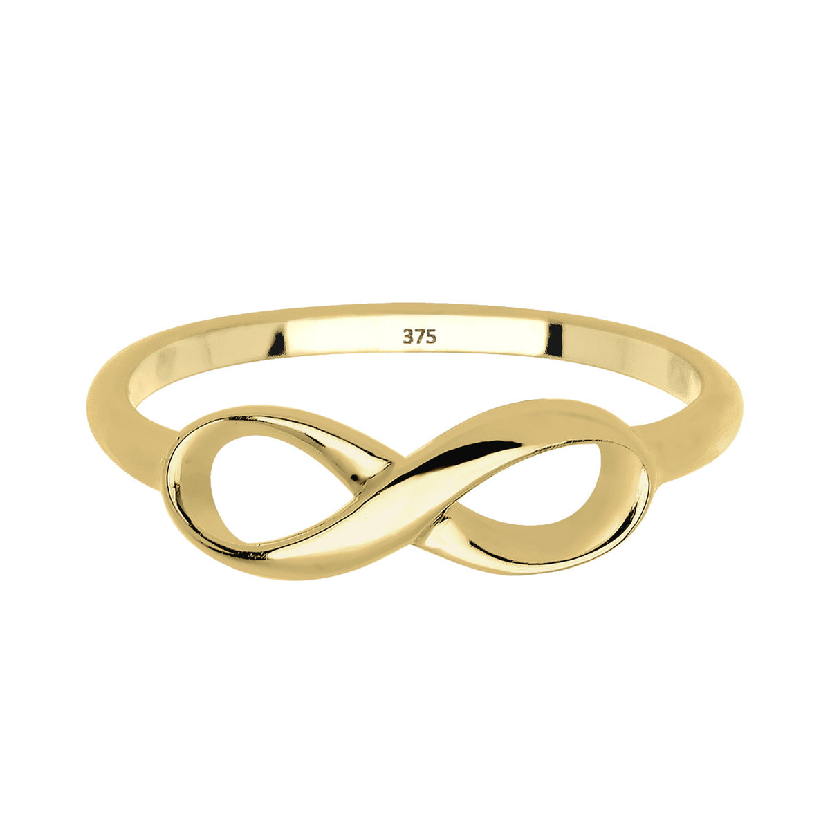 Gold - Elli PREMIUM | Ring Infinity | 375 Gelbgold
