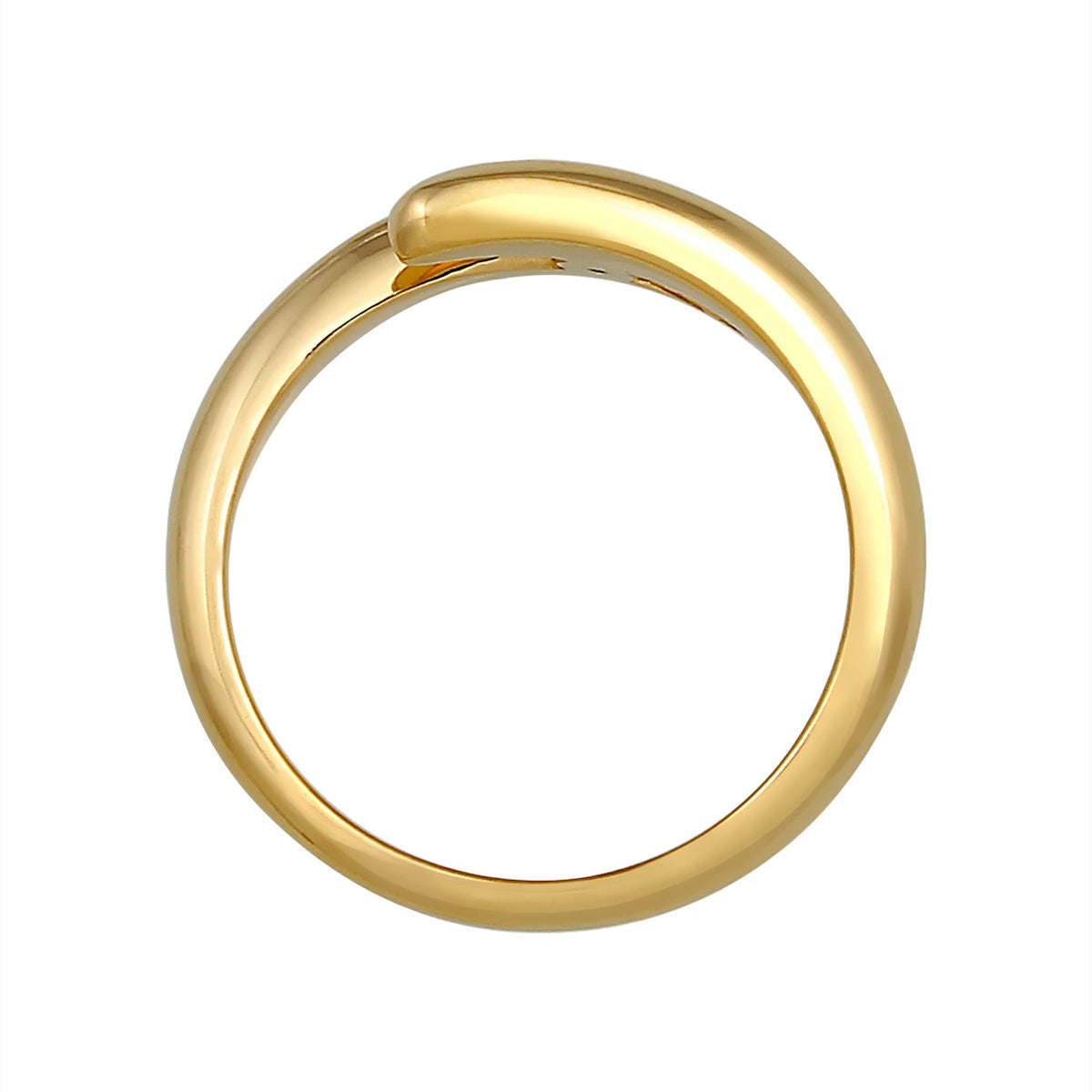 Weiß - Elli DIAMONDS | Verlobungsring | Diamant ( Weiß, 0,06 ct ) | 375 Gelbgold