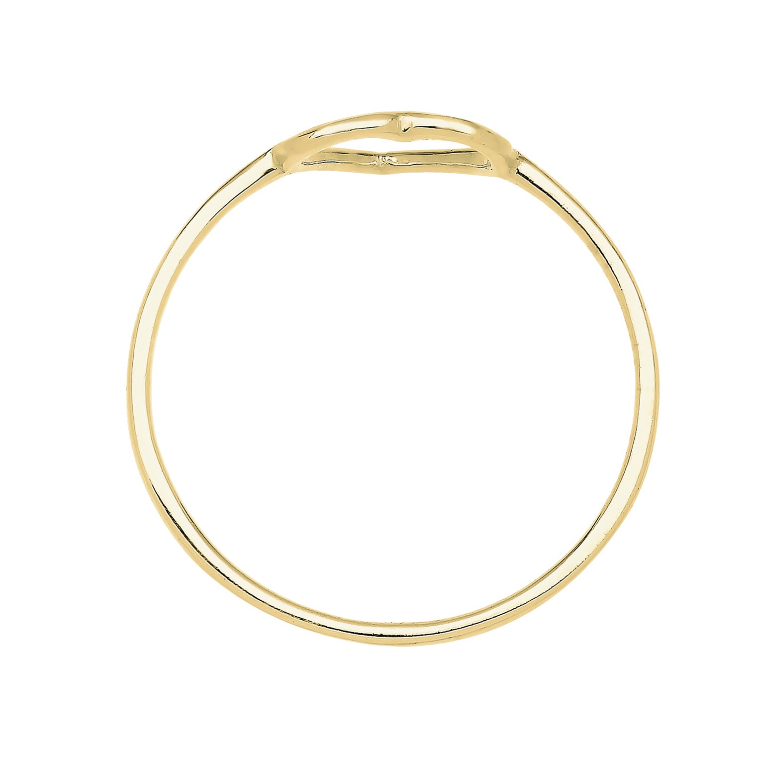 Gold - Elli PREMIUM | Ring Herz | 375 Gelbgold