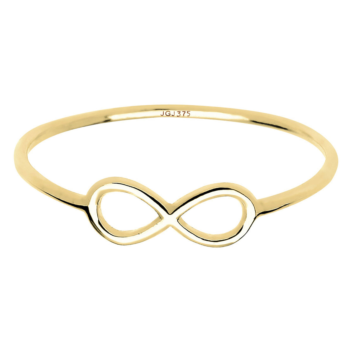 Gold - Elli PREMIUM | Ring Infinity | 375 Gelbgold
