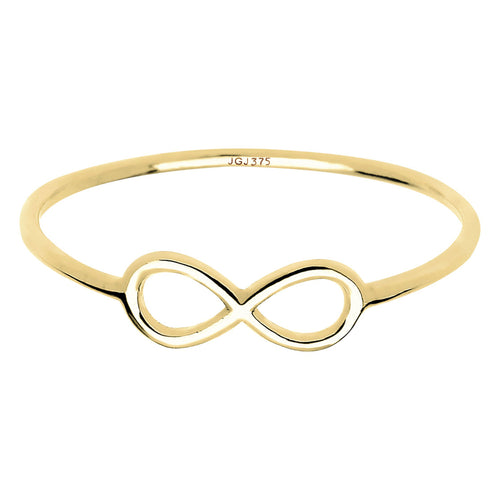 Gold - Elli PREMIUM | Ring Infinity | 375 Gelbgold