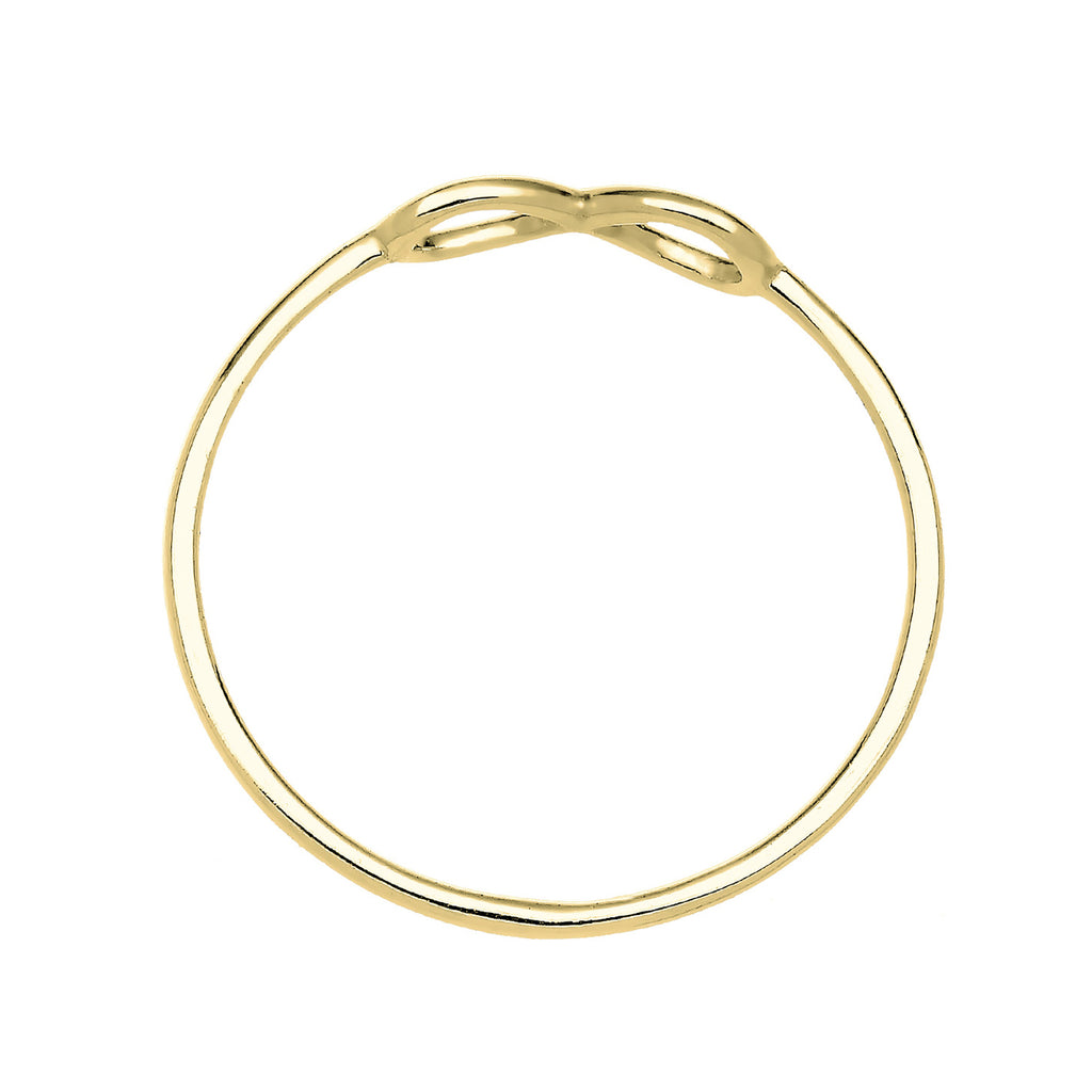Gold - Elli PREMIUM | Ring Infinity | 375 Gelbgold