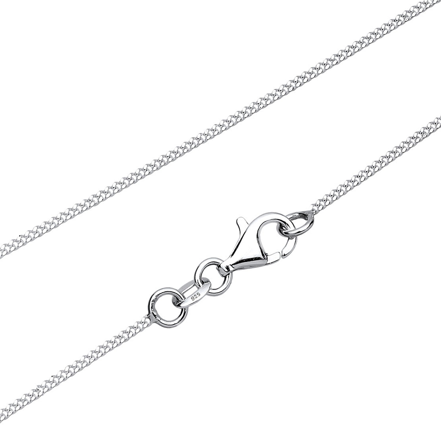 Hellblau - Elli | Halskette Solitär | Topas (Hellblau) | 925er Sterling Silber