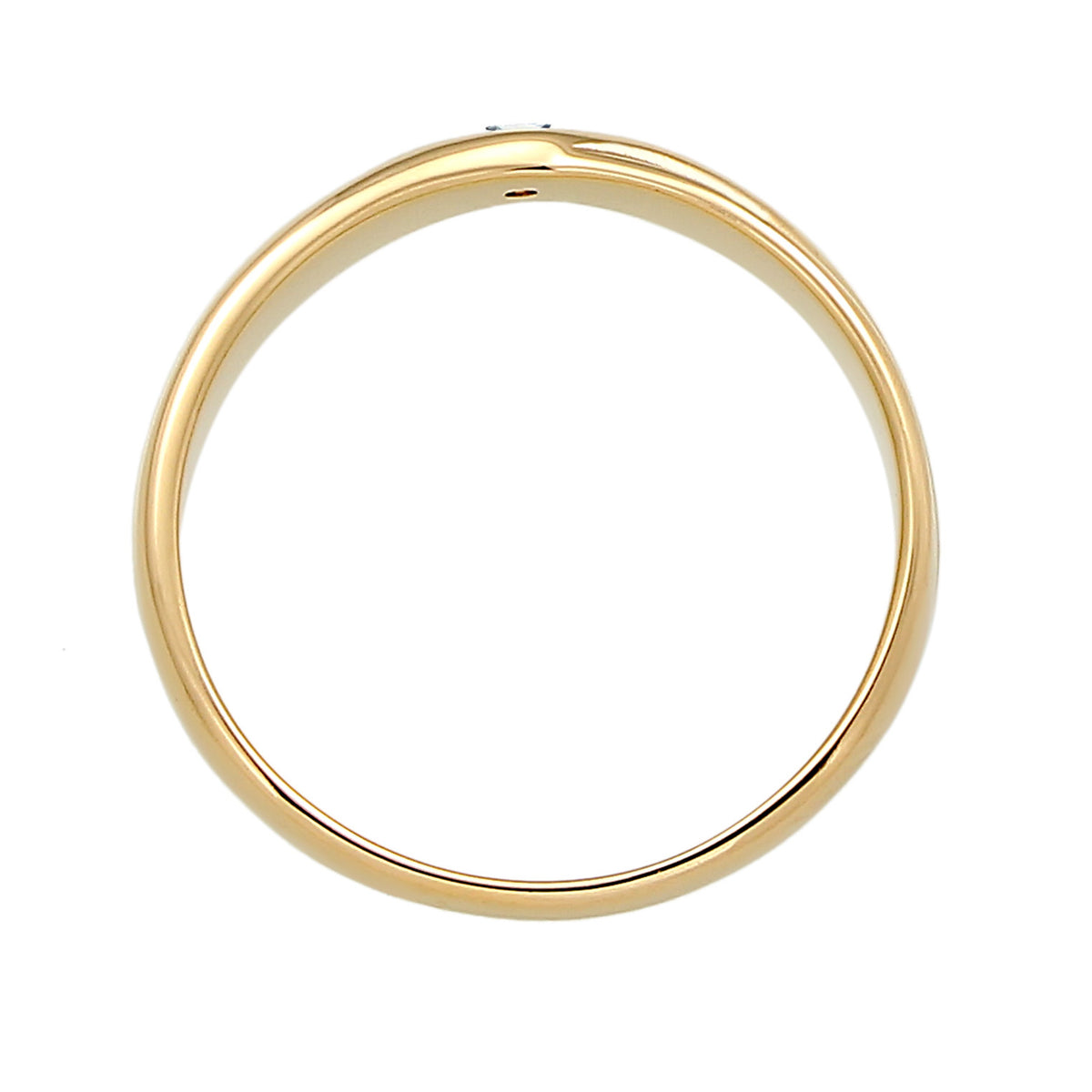 Gold - Elli DIAMONDS | Verlobungsring | Diamant ( Weiß, 0,03 ct ) | 585 Gelbgold