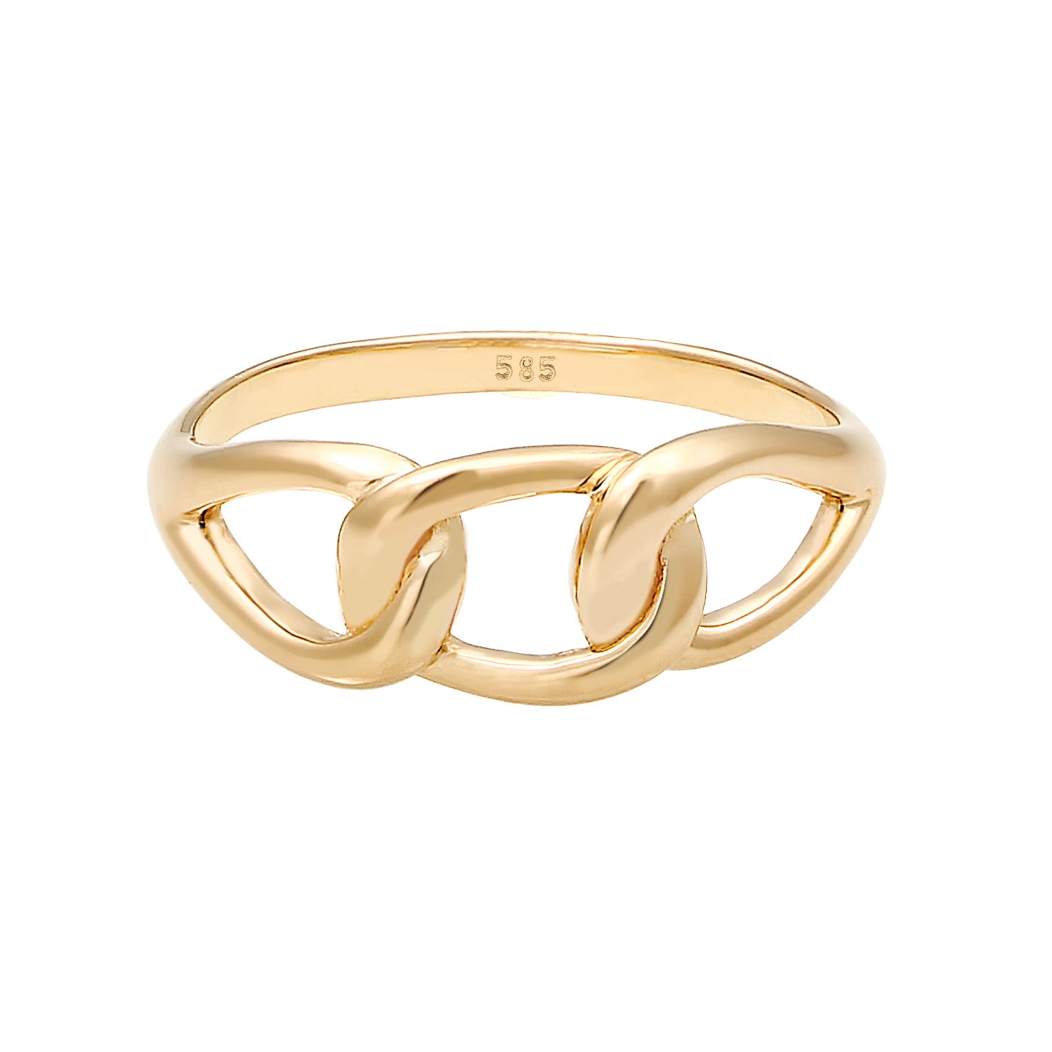 Gold - Elli PREMIUM | Ring Infinity | 585 Gelbgold