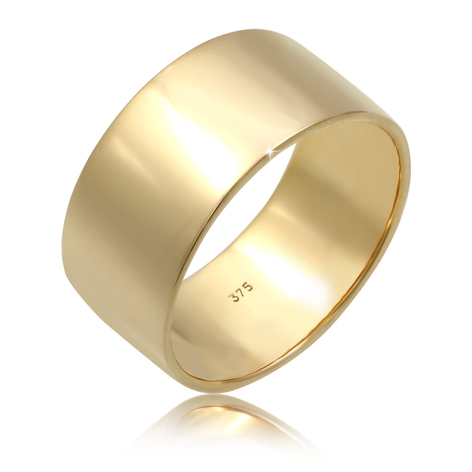 Gold - Elli PREMIUM | Bandring | 375 Gelbgold