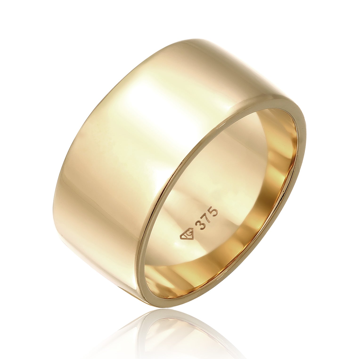 Gold - Elli PREMIUM | Bandring | 375 Gelbgold