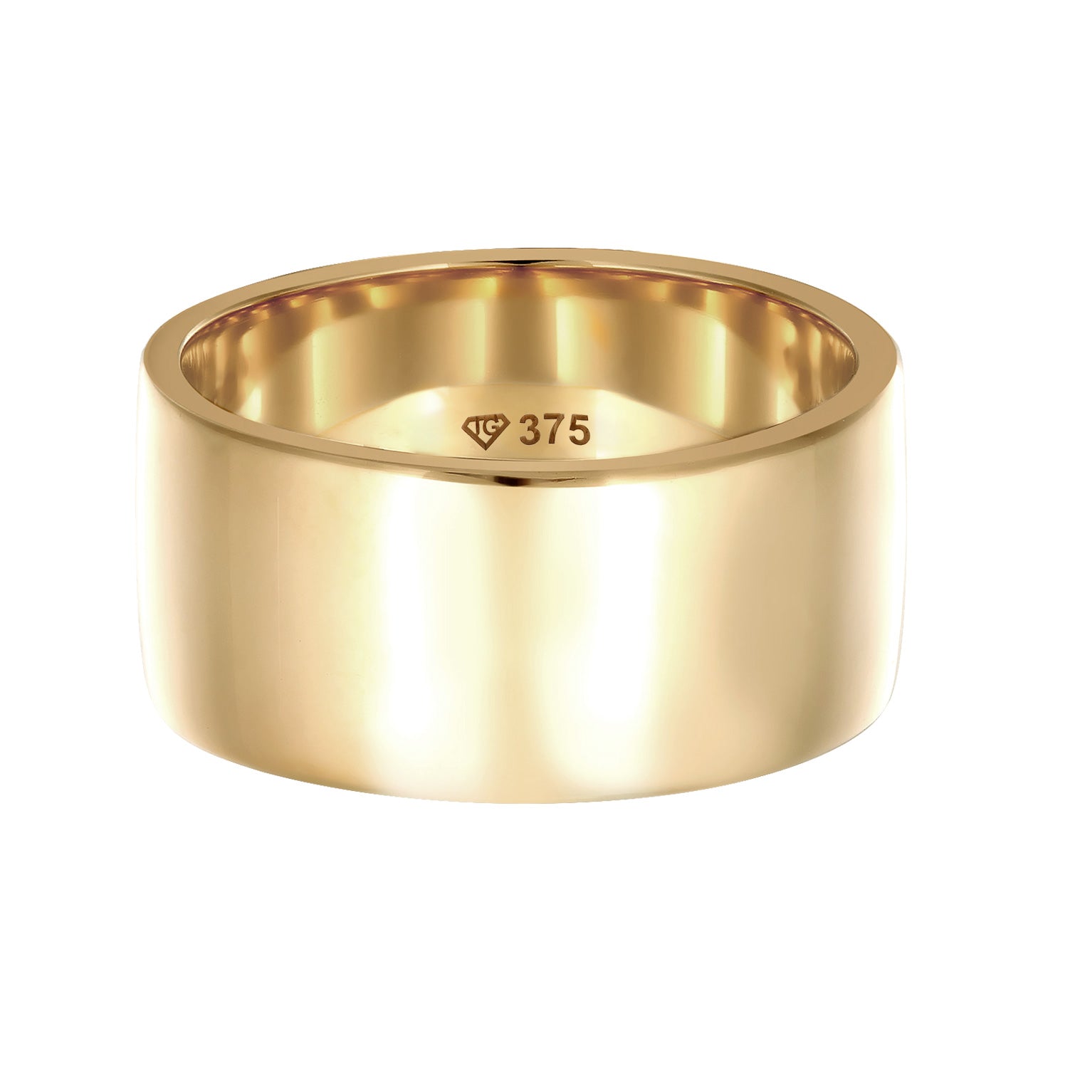 Gold - Elli PREMIUM | Bandring | 375 Gelbgold