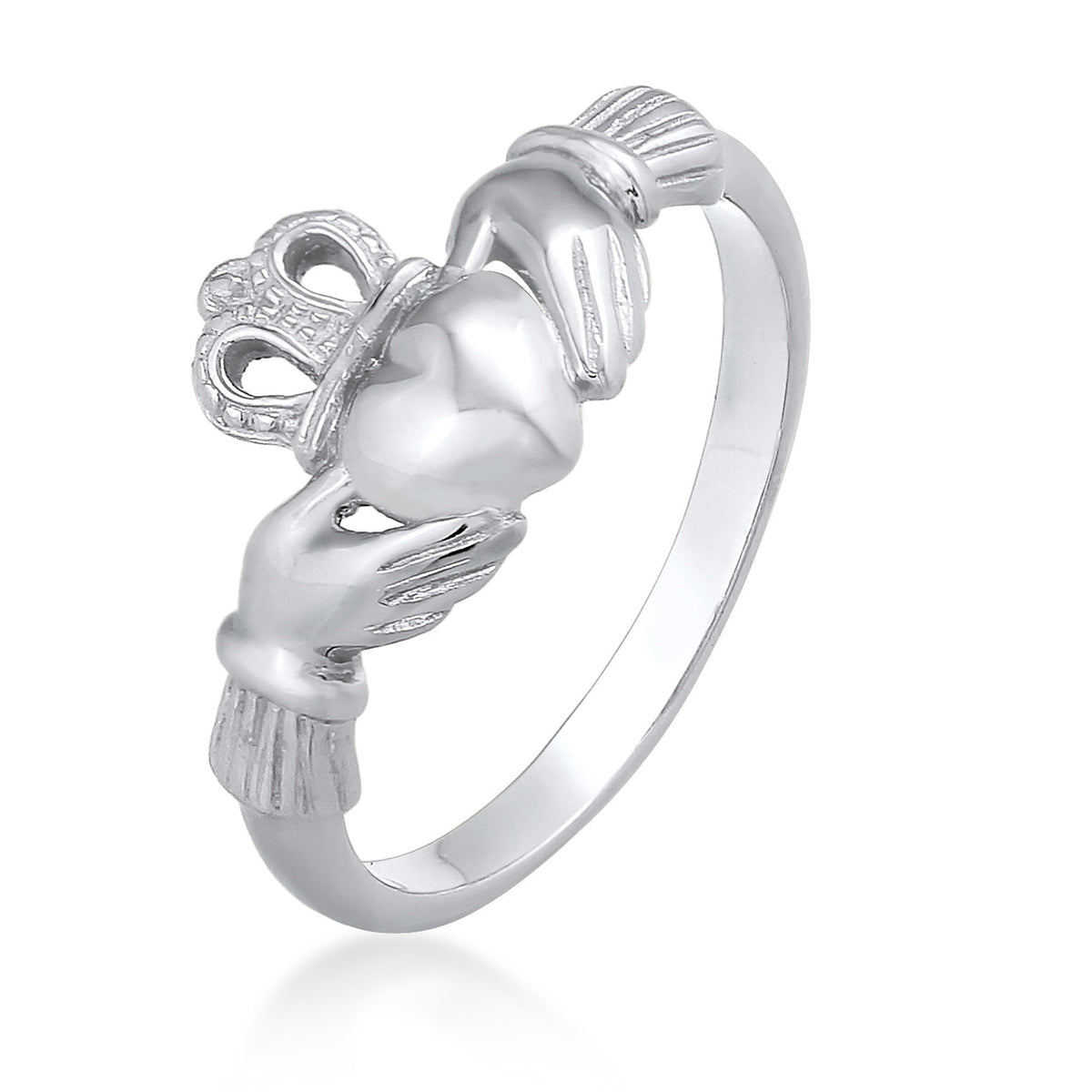 Silber - Elli | Ring Claddagh | 925er Sterling Silber