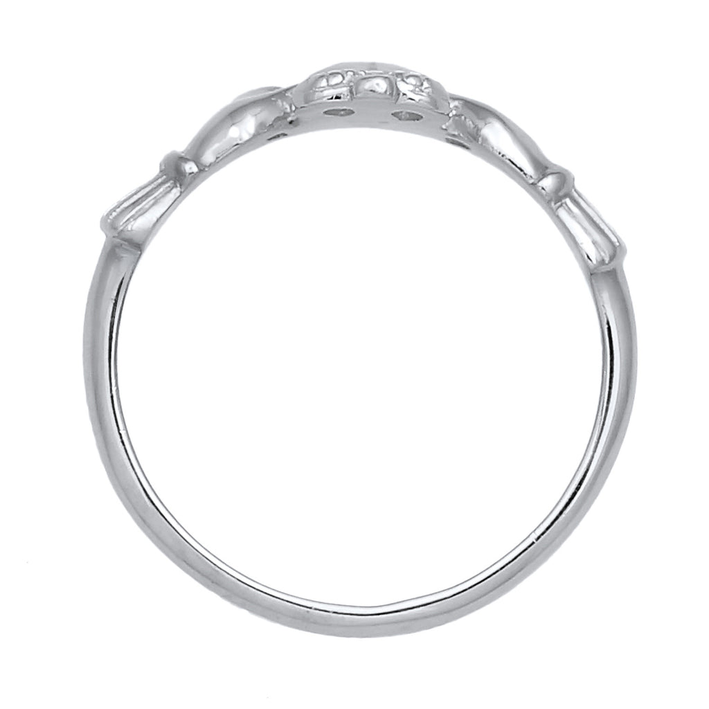 Silber - Elli | Ring Claddagh | 925er Sterling Silber