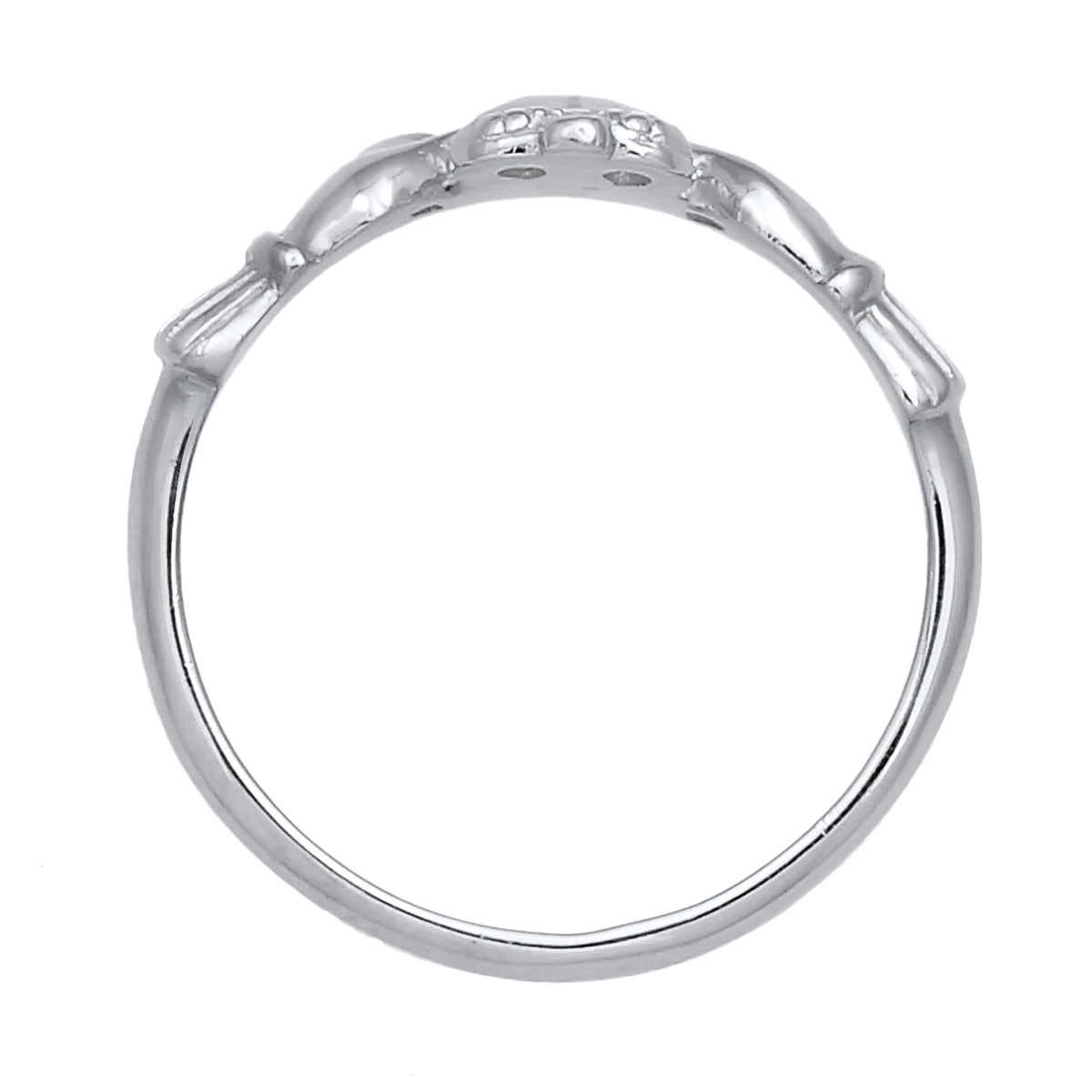 Silber - Elli | Ring Claddagh | 925er Sterling Silber