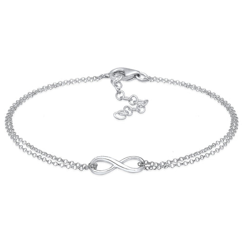 Silber - Elli | Armband Infinity | 925er Sterling Silber