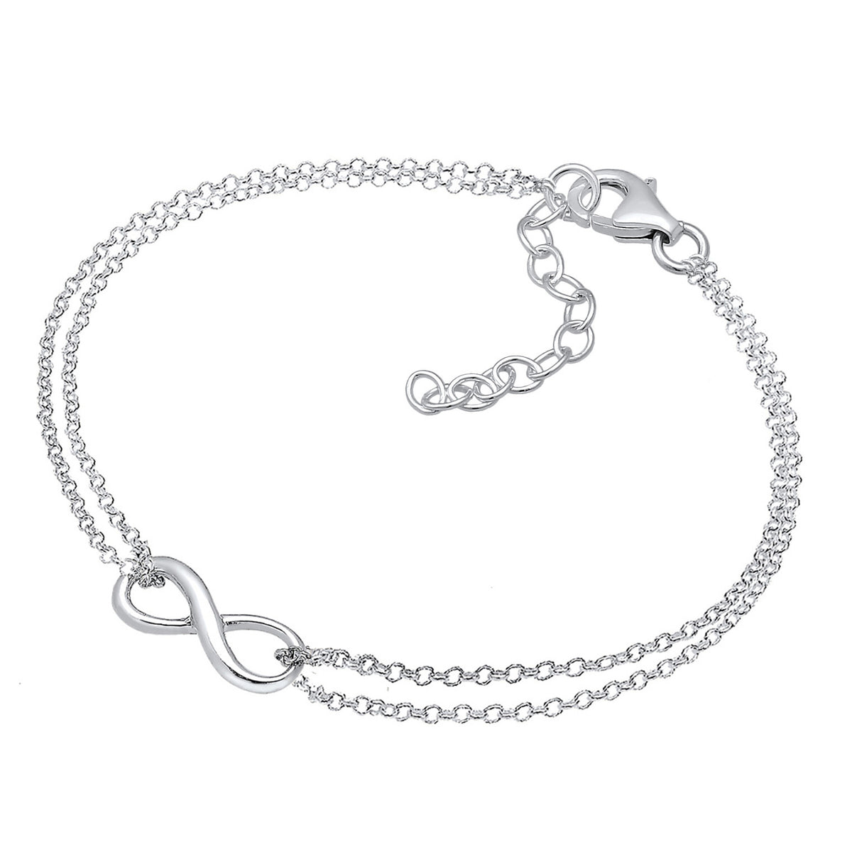 Silber - Elli | Armband Infinity | 925er Sterling Silber