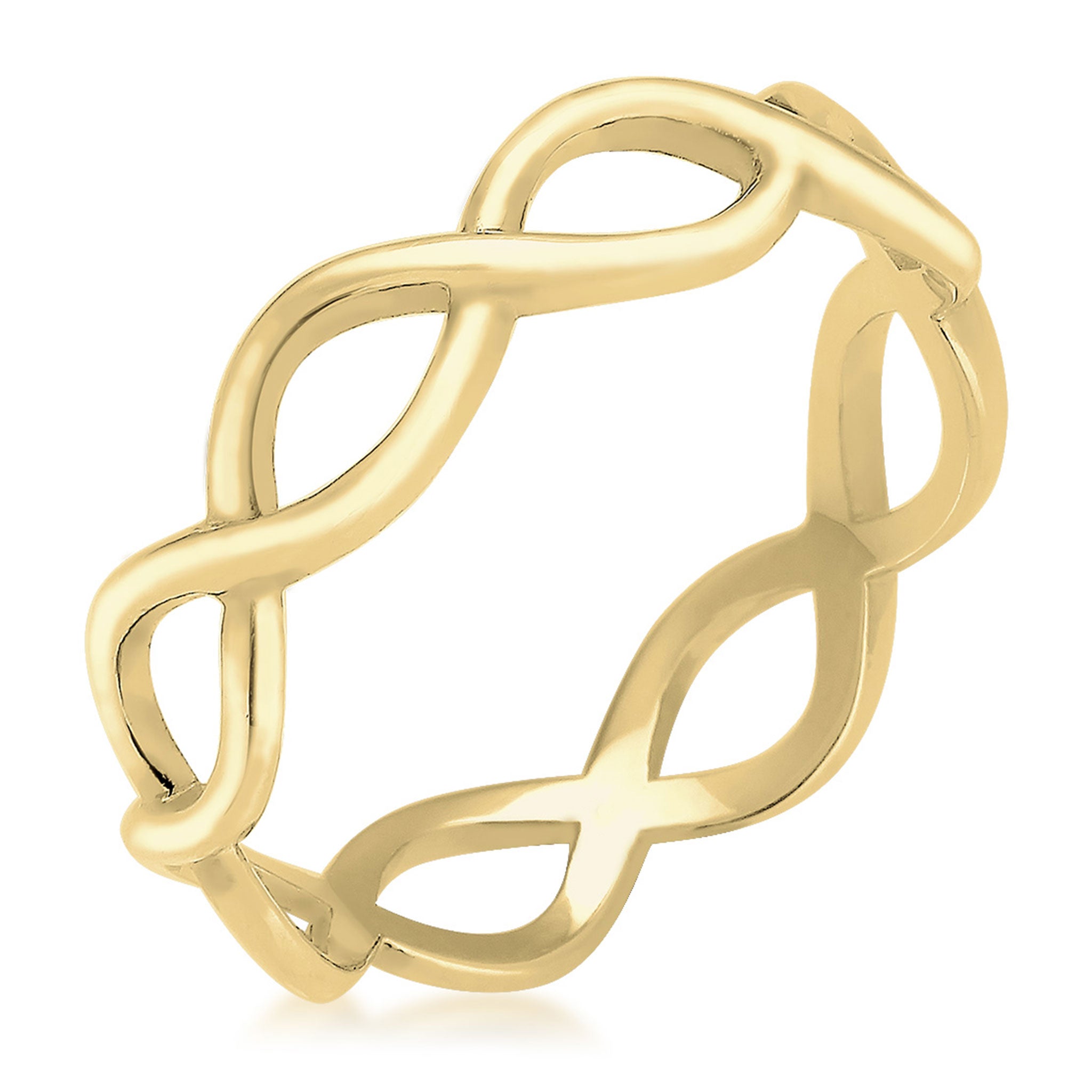 Gold - Elli PREMIUM | Ring Infinity | 375 Gelbgold