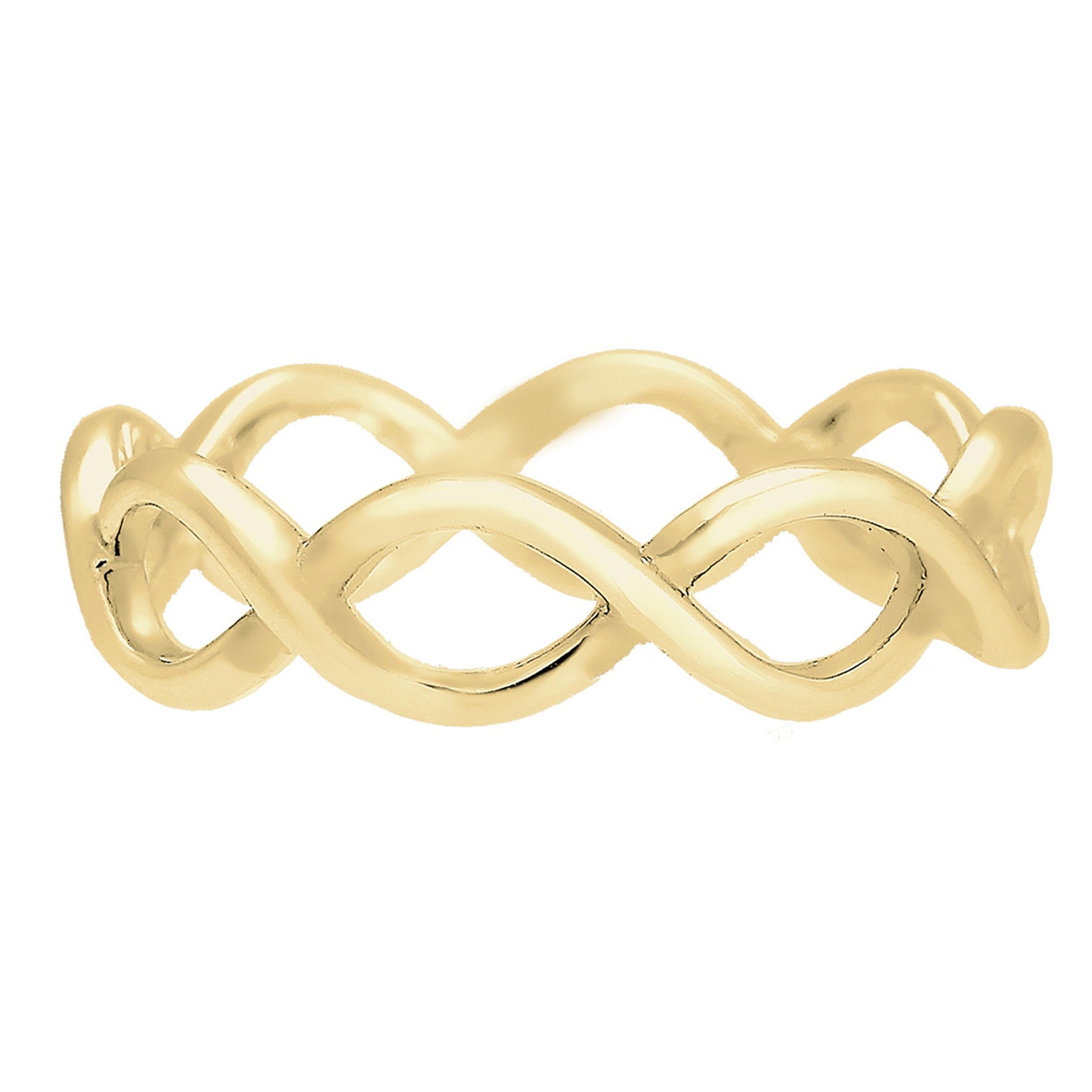 Gold - Elli PREMIUM | Ring Infinity | 375 Gelbgold