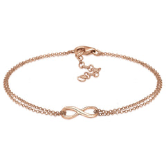 Roségold - Elli | Armband Infinity | 925 Sterling Silber Rosegold