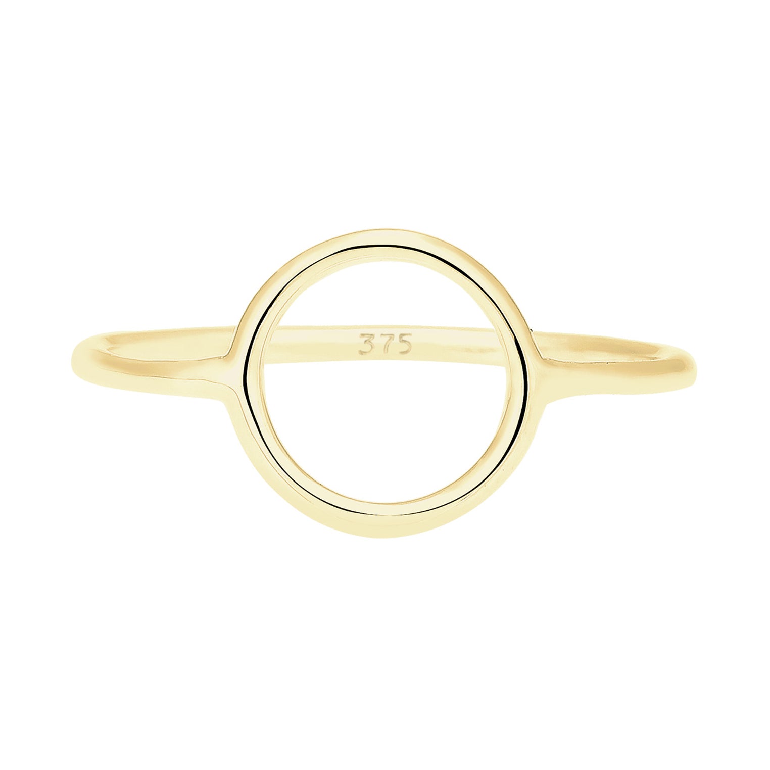 Gold - Elli PREMIUM | Ring Geo | 375 Gelbgold